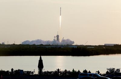 A Falcon 9 rocket will take off from Florida's Cape Canaveral carrying the Euclid telescope. Reuters