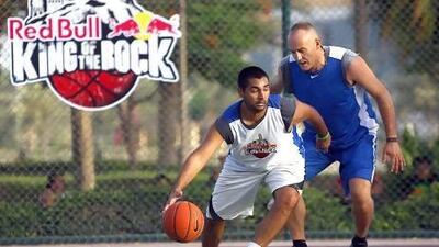 UAE basketballers practise to win the honour of representing the UAE in the global one-on-one competition, Red Bull King of the Rock, in Dubai. The winner will be flown to Alcatraz off San Francisco to compete with 63 others for the world title. Satish Kumar / The National