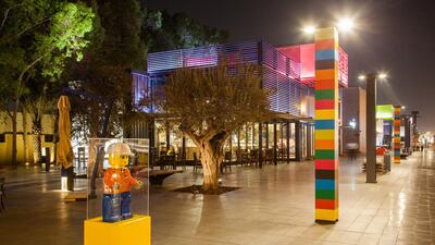 Bricks at BoxPark. Courtesy Dubai Summer Surprises