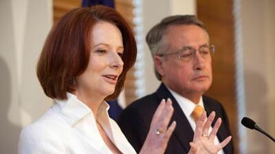 Australia's Prime Minister Julia Gillard has appealed to Dubai's ruler for help over the long-running Dubai Waterfront fraud saga. Reuters/Andrew Taylor