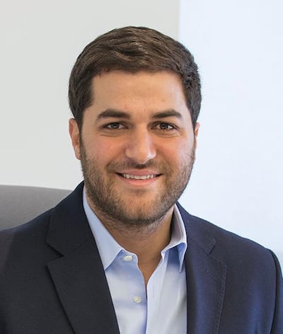 Receiving the Takreem Young Entrepreneur Award was mawdoo3.com co-founder Rami Al Qawasmi. Takreem