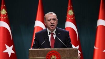 Turkish President Recep Tayyip Erdogan on Wednesday called snap elections in Turkey for June 24, bringing the polls forward 18 months. Adem Altan / AFP