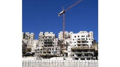A partial view shows the Jewish settlement of Har Homa on the outskirts of mostly Arab east Jerusalem, near the West Bank biblical town of Bethlehem, on December 02, 2010. The United States has admitted it failed to secure a new Israeli settlement freeze to allow the resumption of peace talks, a Palestinian official told