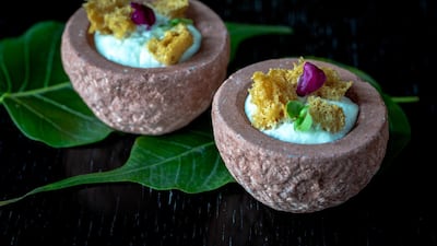 Enjoy fine-dining at Masala Library by Jiggs Kalra as part of the Gather by JW festival. Courtesy JW Marriott Marquis Hotel Dubai