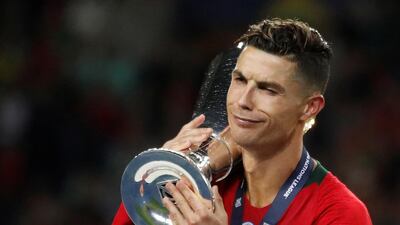 100 - Youngest Portuguese player to reach 100 caps: 27 years, 8 months and 11 days. Reuters