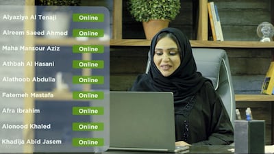 Alef Education, a digital platform, was rolled out in one school in Abu Dhabi three years ago. Today, it is used by more than 120,000 pupils in 400 schools in the UAE and three institutes in the US and Canada. All photos by Alef Education