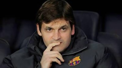 Tito Vilanova had a surgery last year to remove a tumour but has suffered a relapse.