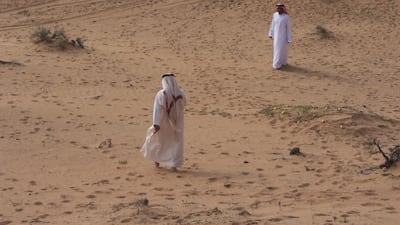 The site of an air crash in Sharjah that killed three people. The crash took place on February 1, 1943. Courtesy Sharjah Museums Authority
