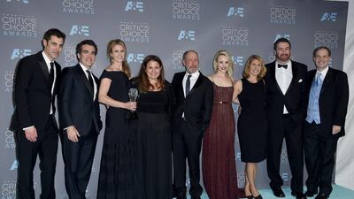 The cast and crew of Spotlight. Jordan Strauss / Invision / AP Photo