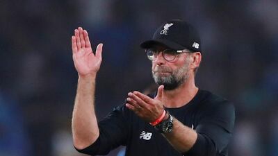 Liverpool manager Jurgen Klopp after the match. Reuters