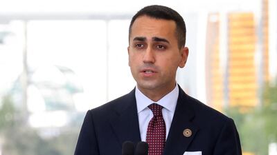 Italian Foreign Minister Luigi Di Maio says Expo 2020 Dubai is a global hub that will unlock opportunities for the full resumption of international tourism and investment activity. AFP