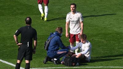 Emile Smith Rowe - 6: Started in his preferred No 10 role and had been tidy enough with any major impact but would limp off injured just before break. PA