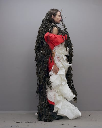 Jackie Nickerson's artwork. Photo: Alexander McQueen.