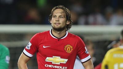 Daley Blind: Scored two vital late equalisers and has the right attitude but hasn’t been penetrative enough with his passing. His lack of pace is an issue in an ever-changing midfield. (Photo: Kieran Galvin / EPA)