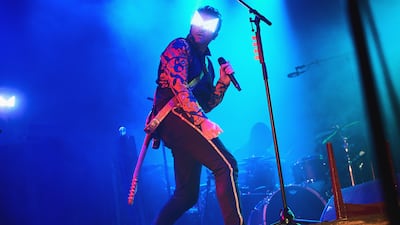 The French rocker M, real name Matthieu Chedid, will the perform the first of four concerts celebrating the opening of the Louvre Abu Dhabi. Photo by Yann Orha