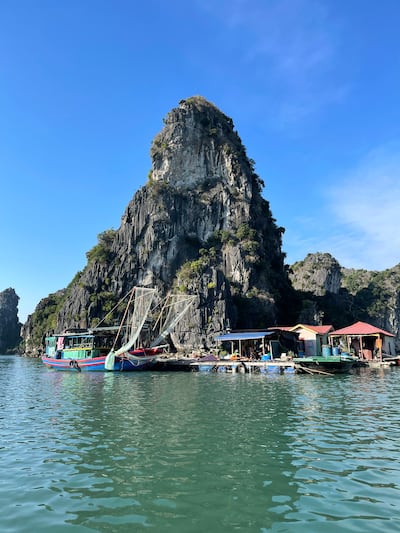 Vung Vieng is one of the few remaining floating fishing villages in this region. Photo: Charukesi Ramadurai for The National