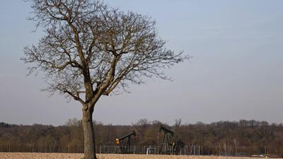 Oil pumps are seen in Niederlauterbach. Vincent Kessler / Reuters