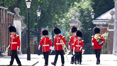 Chelsea Pensioners attend the annual Founder's Day Parade at the Royal Hospital Chelsea, in London. Getty Images