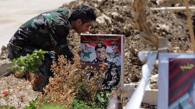 Some are marked only with numbers because the victims are unidentified. Joseph Eid/AFP Photo