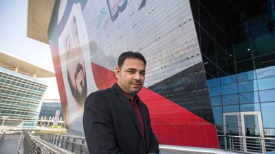 Burgess Baria makes sure to save at least half of his income using an Indian fixed-deposit account. Victor Besa for The National