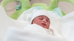 Saqib Rauf and Farah Diba Sakib celebrated the birth of their baby boy on Friday morning. Photo: Burjeel Hospital