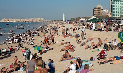 Jumeriah Beach Residence in Dubai. Jeff Topping/ The National