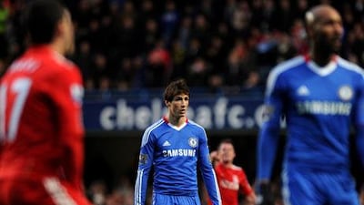 The acquisition of Fernando Torres, centre, cost Chelsea Dh288.5 million, but the Spaniard has only scored a goal every seven appearances for the London club. Andre Villas-Boas, the manager, however, has publicly defended him, saying, ‘of course he is worth the money’.