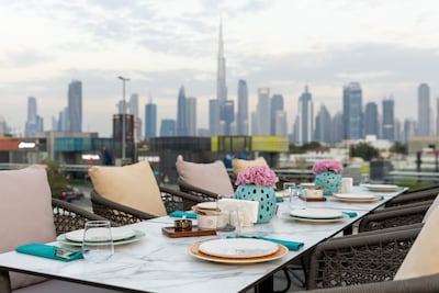 Derwandi Dubai offers views of the city's skyline. Photo: Derwandi