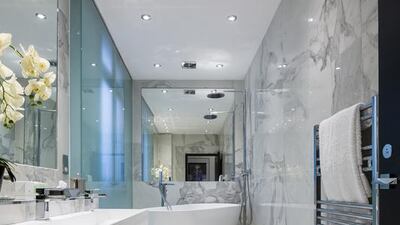 The family bathroom.