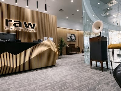 Raw Music Store sells vinyls and recording equipment for musicians from its stores in Al Quoz and Oud Metha. Photo: Raw Music Store