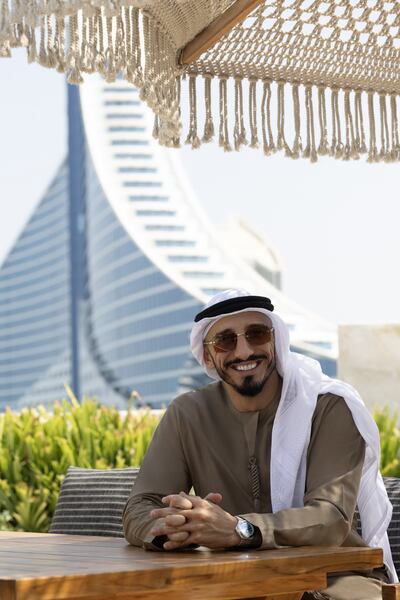 Having worked alongside some of Hollywood’s biggest names, Mohamed Faisal Mostafa is ready to take the next step towards becoming a leading man. Chris Whiteoak / The National