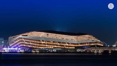 Buildings around Abu Dhabi lit up for World Neglected Tropical Diseases Day. Courtesy: Abu Dhabi Media Office