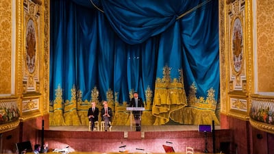 Sheikh Abdullah bin Zayed attended the opening ceremony of Sheikh Khalifa bin Zayed Al Nahyan Theatre.