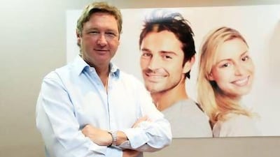 Michael Ryan, a consultant trichologist. Satish Kumar / The National