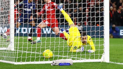 CHELSEA RATINGS: Very quiet evening for Serbian goalkeeper who only had to face two shots on target, one of which was the goal. Reuters