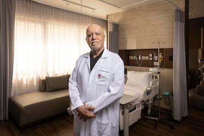 Dr Khaled Al-Saffar, Neurologist at Medcare Hospital, Al Safa, Dubai.
Doctors react to study that says people of Middle Eastern descent are more than twice as likely to carry a genetic variant for Parkinson's disease, what hospitals are doing to prepare for an ageing population.
Antonie Robertson/The National