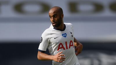 Lucas Moura - 6: The odd devastating show of pace but not at his most cutting edge today. Getty