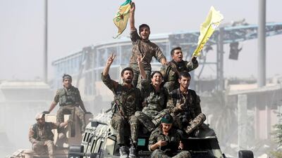 The victory over ISIL in Raqqa has also hit the group's propaganda effort. Erik De Castro / Reuters