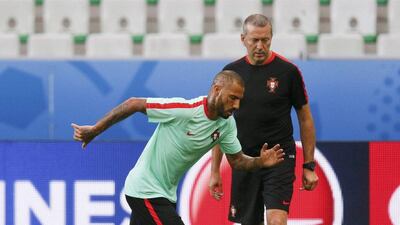 Portugal’s Ricardo Quaresma shown during training ahead of the team’s Euro 2016 Group F match against Iceland. Robert Pratta / Reuters