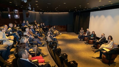 The UAE embassy in London hosted a screening of the award-winning documentary 'Amen-Amen-Amen: A Story for Our Time'. Photo: UAE embassy in London