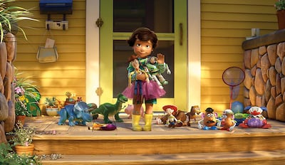 Toy Story 3 (2010) introduced a new toy owner, Bonnie. Photo: Disney/Pixar