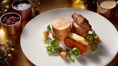 A dish from Seafire Steakhouse & Bat. Courtesy Atlantis The Palm