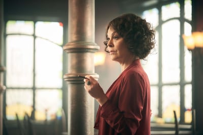 Helen McCrory as Aunt Polly in 'Peaky Blinders'. BBC