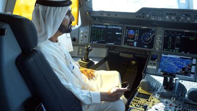 Sheikh Mohammed bin Rashid, Vice President and Ruler of Dubai, and Sheikh Mohammed bin Zayed, Crown Prince of Abu Dhabi and Deputy Supreme Commander of the Armed Forces, opened the Dubai Airshow on Sunday. Wam