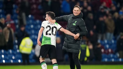 (Nunez, 84) Made it two a few minutes after coming on with a finish that went through Trafford’s leg in the 90th minute. PA