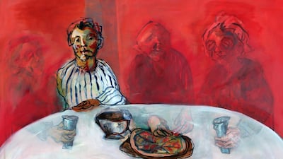 Artwork by Noor Bahjat for The Young Collectors Auction. Courtesy Ayyam Gallery