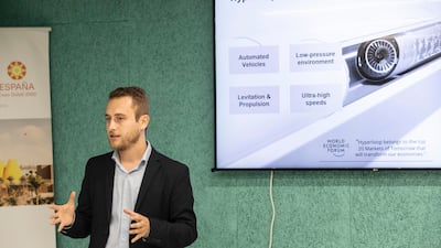 Juan Vicen, co-founder of Zeleros, says the company will be ready with a prototype Hyperloop to transport cargo in a Spanish port next year.