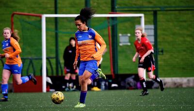 Last season, Sarah Essam was given two Player of the Match awards. Courtesy Sarah Essam