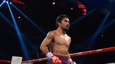 Manny Pacquiao. Dale de la Rey / AFP