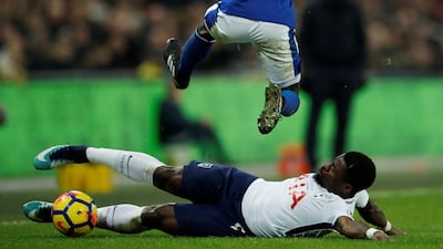 Right-back: Serge Aurier (Tottenham) – Excellent on the overlap, the Ivorian was a dynamic presence whose cross set up the opening goal in the 4-0 rout of Everton. Eddie Keogh / Reuters